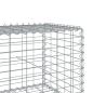 Preview: Gabione mit Deckel 900x100x50 cm Verzinktes Eisen