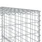 Preview: Gabione mit Deckel 400x100x150 cm Verzinktes Eisen