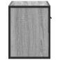 Preview: TV-Schrank Grau Sonoma 60x31x39,5 cm Holzwerkstoff und Metall