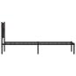 Preview: Bettgestell ohne Matratze mit Kopfteil Braun Eiche 90x190 cm