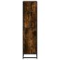 Preview: B?cherregal R?uchereiche 60x35x139 cm Holzwerkstoff