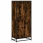 Preview: B?cherregal R?uchereiche 60x35x139 cm Holzwerkstoff