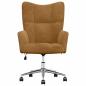 Preview: Relaxsessel Braun Samt