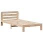 Preview: Massivholzbett ohne Matratze 90x200 Kiefernholz