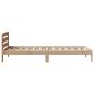 Preview: Massivholzbett ohne Matratze 90x200 Kiefernholz
