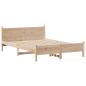 Preview: Massivholzbett ohne Matratze 120x200 cm Kiefernholz