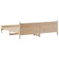 Preview: Massivholzbett ohne Matratze 180x200 Kiefernholz