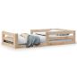 Preview: Massivholzbett ohne Matratze 100x200 cm Kiefernholz