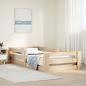 Preview: ARDEBO.de - Massivholzbett ohne Matratze 80x200 cm Kiefernholz