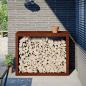 Preview: ARDEBO.de - Brennholzregal 100x40x80 cm Wetterfester Stahl