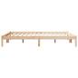 Preview: Massivholzbett Extra Lang ohne Matratze 140x220 Kiefernholz