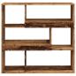 Preview: Bücherregal/Raumteiler Altholz-Optik 100x33x94,5 cm