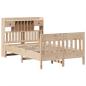 Preview: Massivholzbett ohne Matratze 135x190 cm Kiefernholz