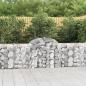 Preview: ARDEBO.de - Gabionen mit Hochbogen 13 Stk. 200x30x80/100cm Verzinktes Eisen