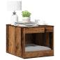 Preview: ARDEBO.de - Katzenklo Altholz-Optik 47x59x42 cm Holzwerkstoff