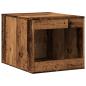 Preview: Katzenklo Altholz-Optik 47x59x42 cm Holzwerkstoff