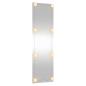 Preview: Wandspiegel mit LED-Leuchten 30x100 cm Glas Rechteckig