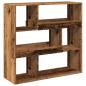 Preview: Raumteiler Altholz-Optik 100x33x94,5 cm Holzwerkstoff