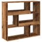 Preview: Raumteiler Altholz-Optik 100x33x94,5 cm Holzwerkstoff