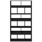 Preview: Raumteiler Schwarz 100x33x187,5 cm Holzwerkstoff