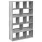 Preview: Raumteiler Grau Sonoma 100x33x156,5 cm Holzwerkstoff