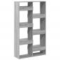 Preview: Raumteiler Grau Sonoma 100x33x175 cm Holzwerkstoff
