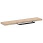 Preview: Schweberegal 110x23,5x4 cm Holzwerkstoff
