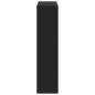 Preview: B?cherregal Schwarz 100x33x135 cm Holzwerkstoff