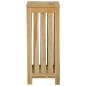 Preview: Wäschebehälter 35x25x60 cm Massivholz Teak