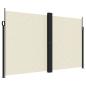 Preview: Seitenmarkise Ausziehbar Creme 200x1000 cm