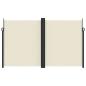 Preview: Seitenmarkise Ausziehbar Creme 200x1000 cm