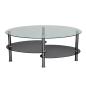 Preview: Couchtisch mit Exklusivem Design Schwarz