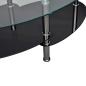 Preview: Couchtisch mit Exklusivem Design Schwarz