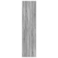 Preview: Kleiderschrank Grau Sonoma 50x50x200 cm Holzwerkstoff
