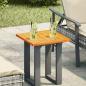 Preview: ARDEBO.de - Tischplatte 40x40x2 cm Quadratisch Massivholz Akazie