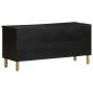 Preview: TV-Schrank Schwarz 100x33x46 cm Holzwerkstoff