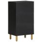 Preview: Sideboard Schwarz 40x33x75 cm Holzwerkstoff