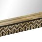 Preview: Badspiegel 50x70 cm Massivholz Mango und Glas