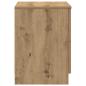 Preview: Nachttisch mit 2 Schubladen Artisan-Eiche 40x36x50 cm