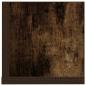 Preview: Wandregale 2 Stk. Räuchereiche 100x16,5x16,5 cm Holzwerkstoff