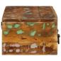 Preview: TV-Wandschrank 100x30x19 cm Altholz Massiv