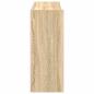 Preview: Schuhregal Sonoma-Eiche 80x25x62 cm Holzwerkstoff