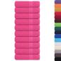 Preview: Badetücher FROGN 10 Stk. Rosa 100x150 cm 360 g/m²