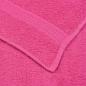 Preview: Badetücher FROGN 10 Stk. Rosa 100x150 cm 360 g/m²