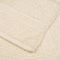 Preview: Saunatücher FROGN 10 Stk. Creme 80x200 cm 360 g/m²