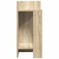 Preview: Beistelltisch mit Ablage Sonoma-Eiche 25,5x27x60 cm