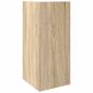 Preview: Beistelltisch mit Ablage Sonoma-Eiche 25,5x27x60 cm