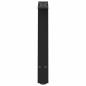 Preview: Couchtischbeine A-Form 2 Stk. Schwarz 50x(42-43) cm Stahl