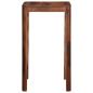 Preview: Bartisch 60x60x107 cm Massivholz Akazie