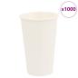 Preview: ARDEBO.de - Pappbecher 1000 Stk. 16oz 400ml Weiß